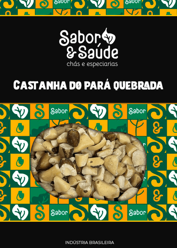 Castanha do pará quebrada